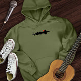 Beach Sound Waves Hoodie