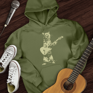 Cat Guitar Hoodie