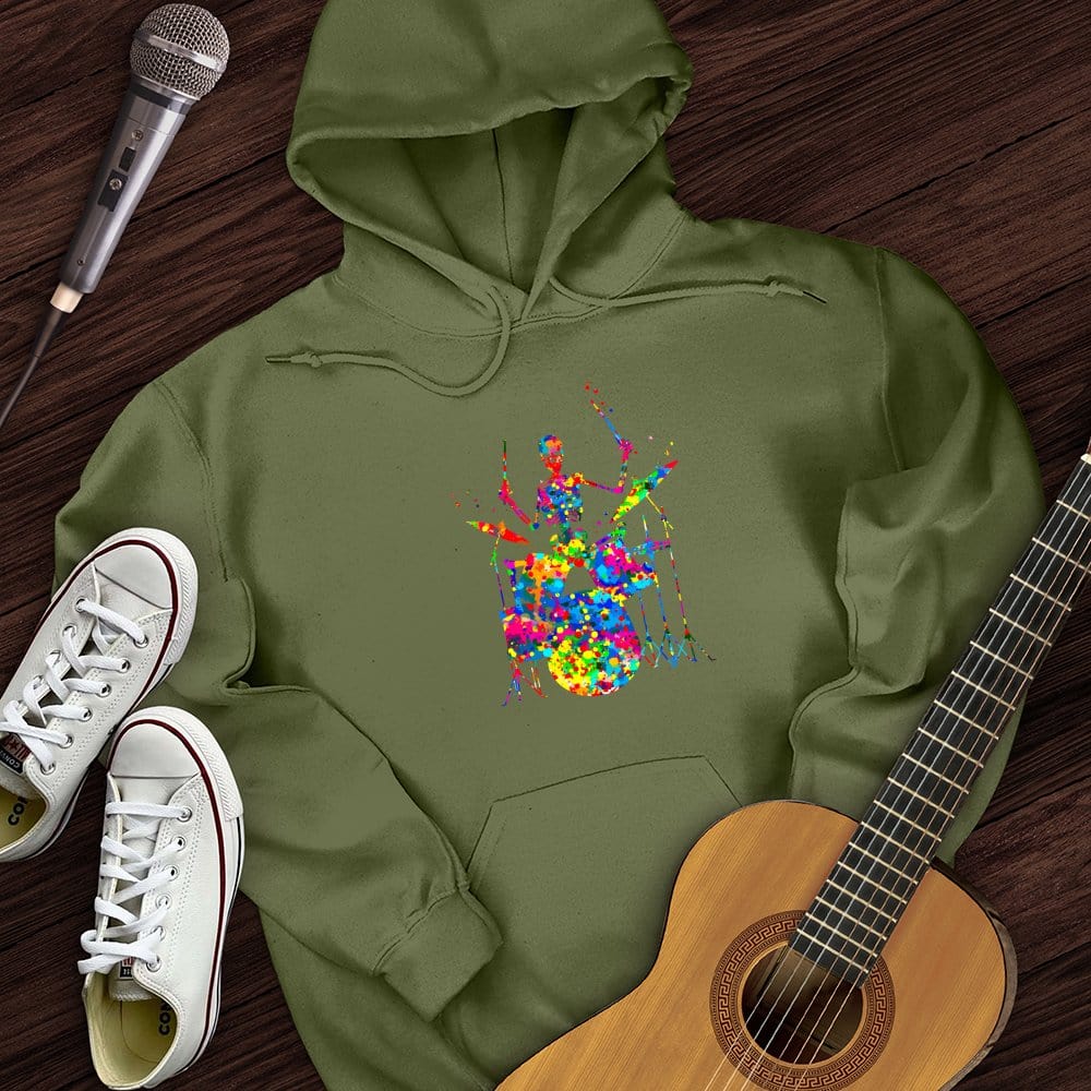 Colorful Souls Drummer Hoodie