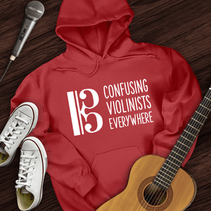 Confusing Violinists Hoodie