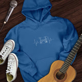 Drummer Heartbeat Hoodie