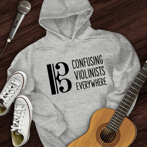 Confusing Violinists Hoodie