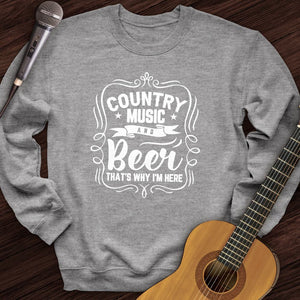 Beer and Country Crewneck