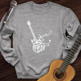 Floral Guitar Crewneck