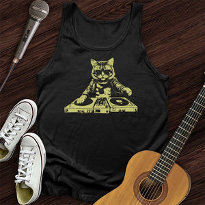 Cat DJ Tank Top