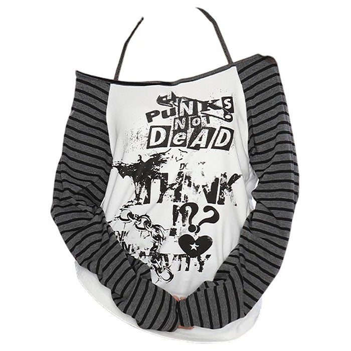 Punks Not Dead Longsleeve Top