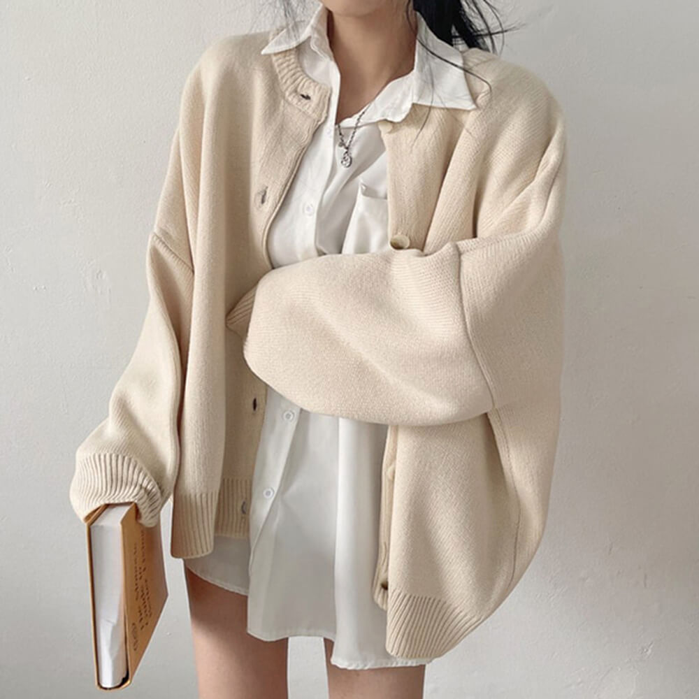 Soft Girl Front Cardigan