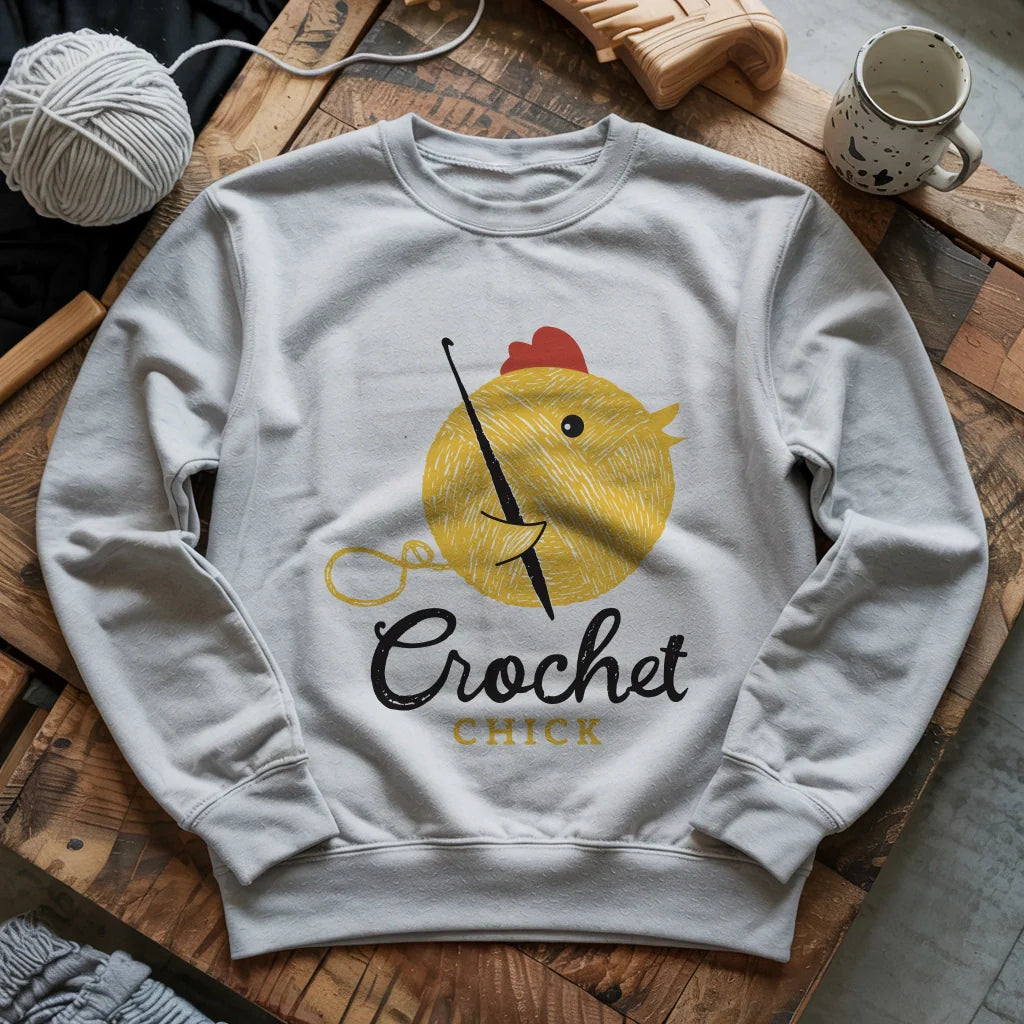 Crochet Chick Long Sleeve T-shirt