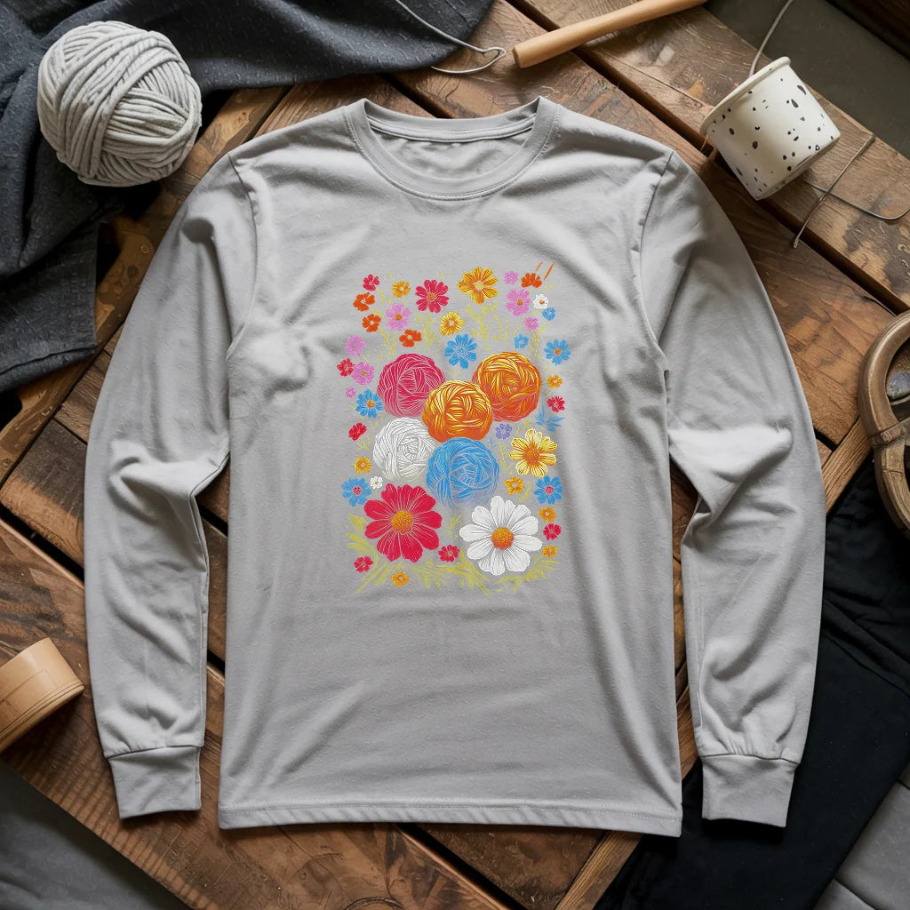 Yarn Bloom Long Sleeve T-shirt