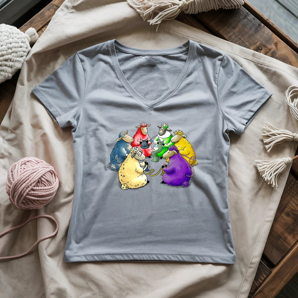 Yarnority Lady V-neck