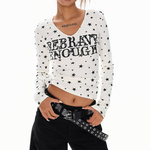 Star Girl Long Sleeve Top