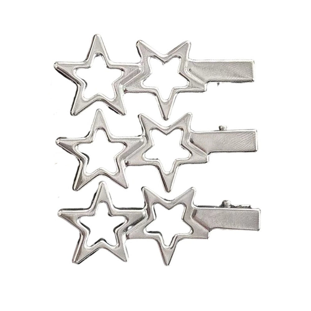 Star Girl Hair Clips Set