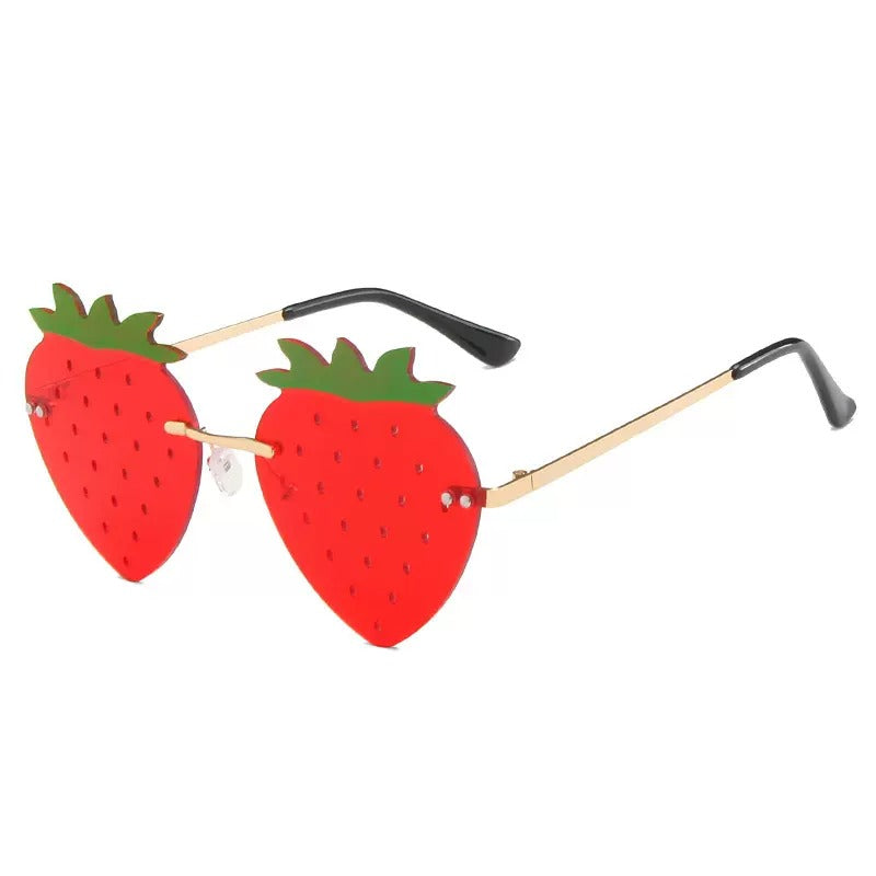 Strawberry Shaped Sunglasses