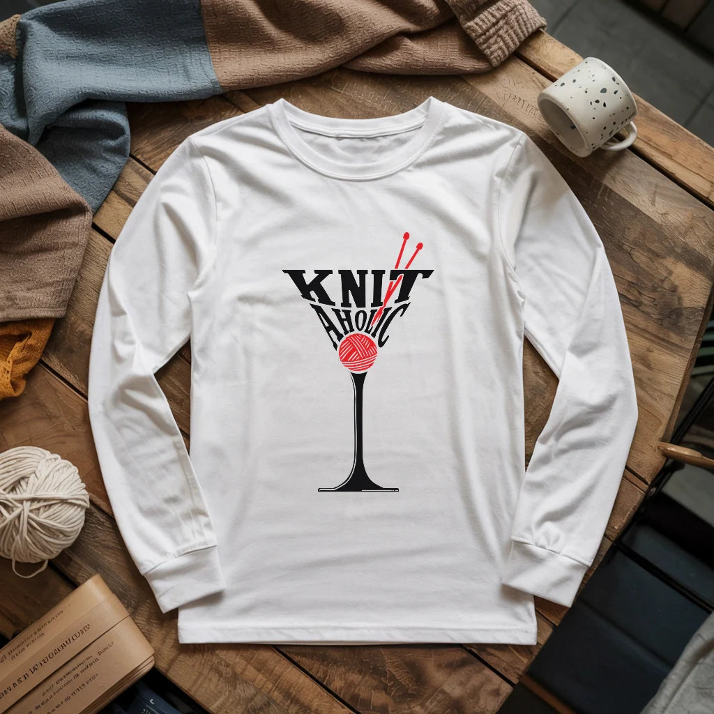 Knit Aholic Long Sleeve T-shirt