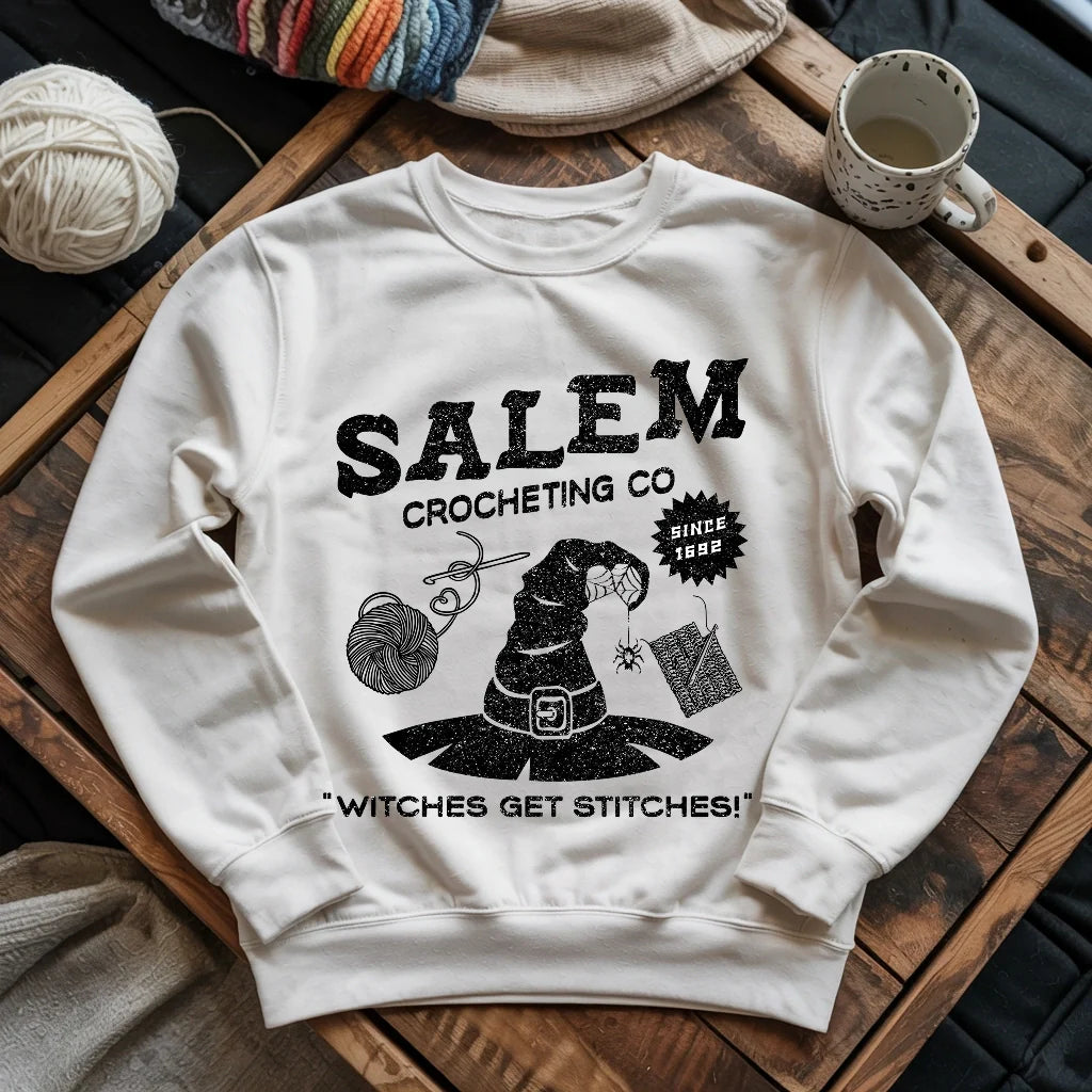 Salem Crocheting Sweatshirt