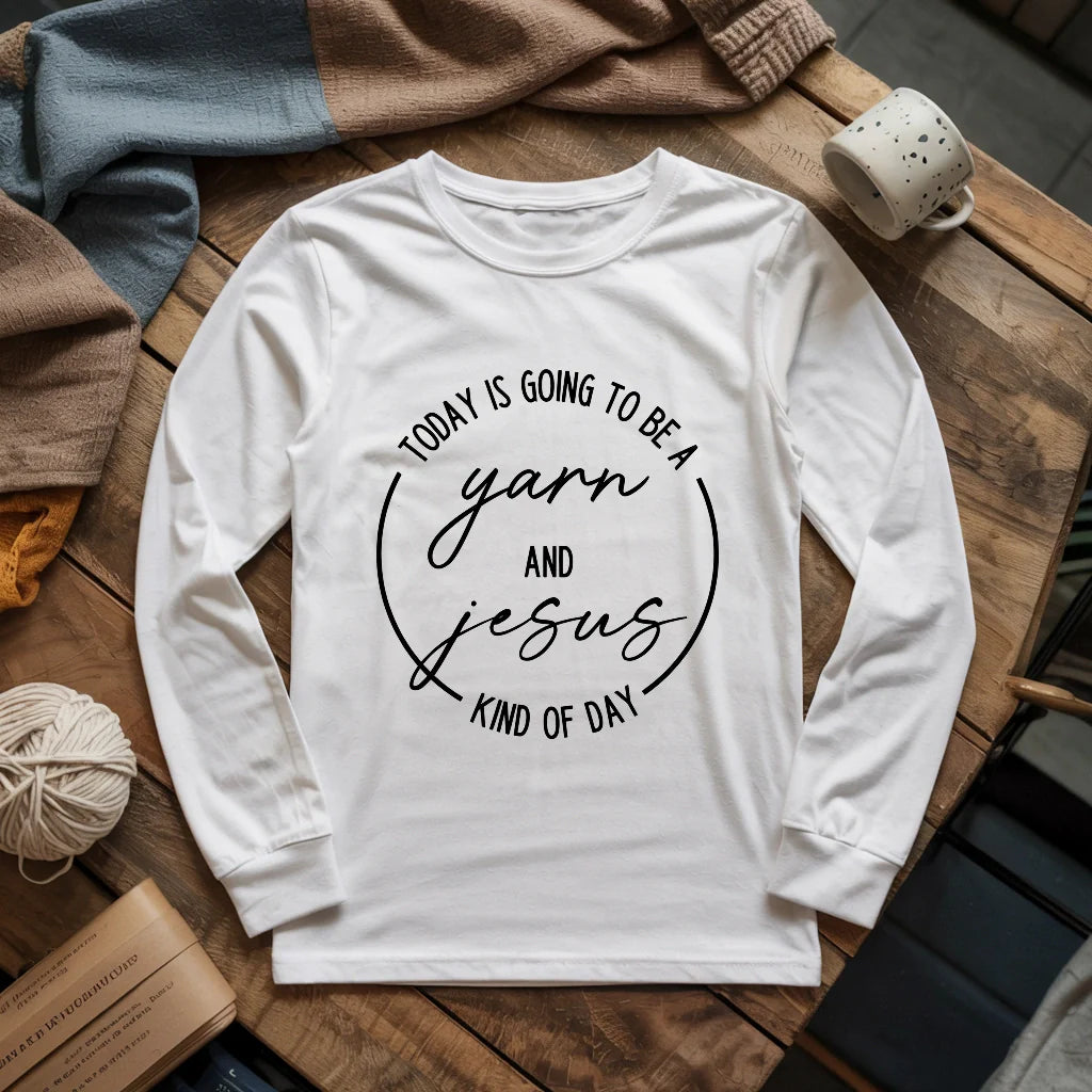 Yarn & Jesus Long Sleeve T-shirt