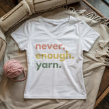 Never Enough Yarn Lady V-neck
