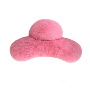 Y2K Fluffy Hair Claw